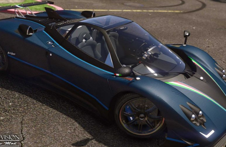 zonda tricolore 2010 _gta5_侠盗猎车手5_汽车_载具_帕加尼_下载